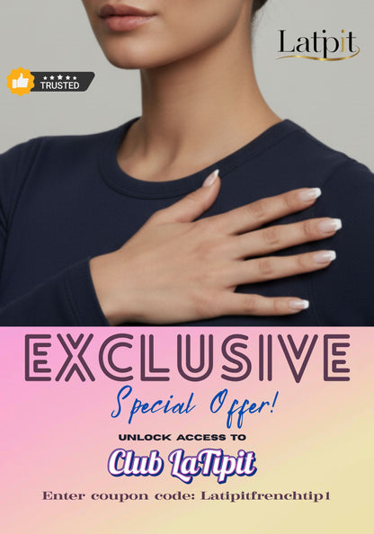 Salon French Tip. Effortlessly