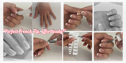 Salon French Tip. Effortlessly